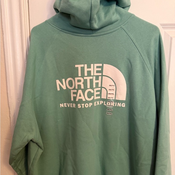 The North Face Mint Green Hoodie - Picture 3 of 3